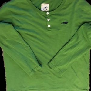 Marc Jacobs Green Apple Henley (roomy) Small